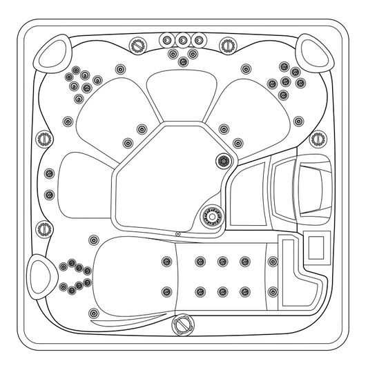 2.1m Spa (Single recliner)