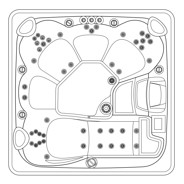 2.1m Spa (Single recliner)